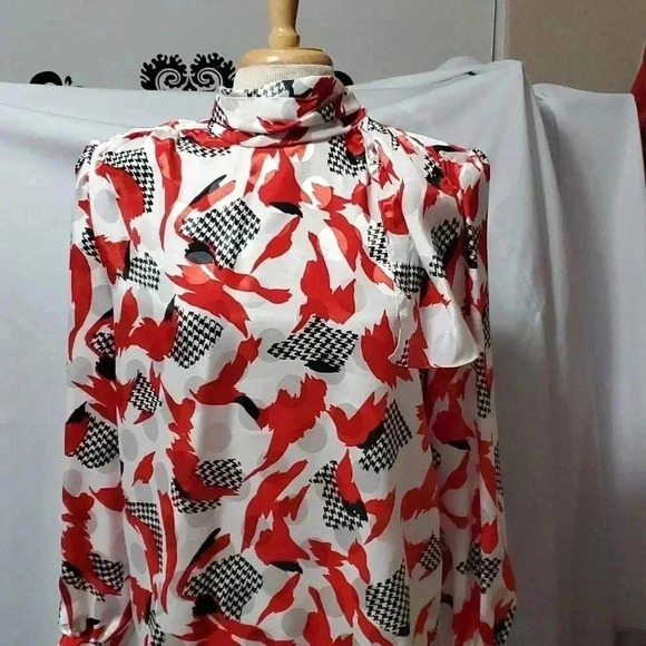 Anne Klein long sleeve blouse - Picture 1 of 13